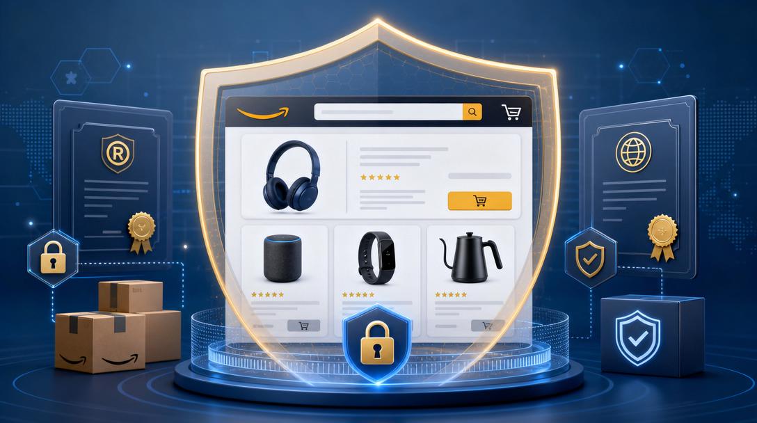 Brand Registry su Amazon: perché chi vende senza protezione legale sta costruendo un castello di sabbia
