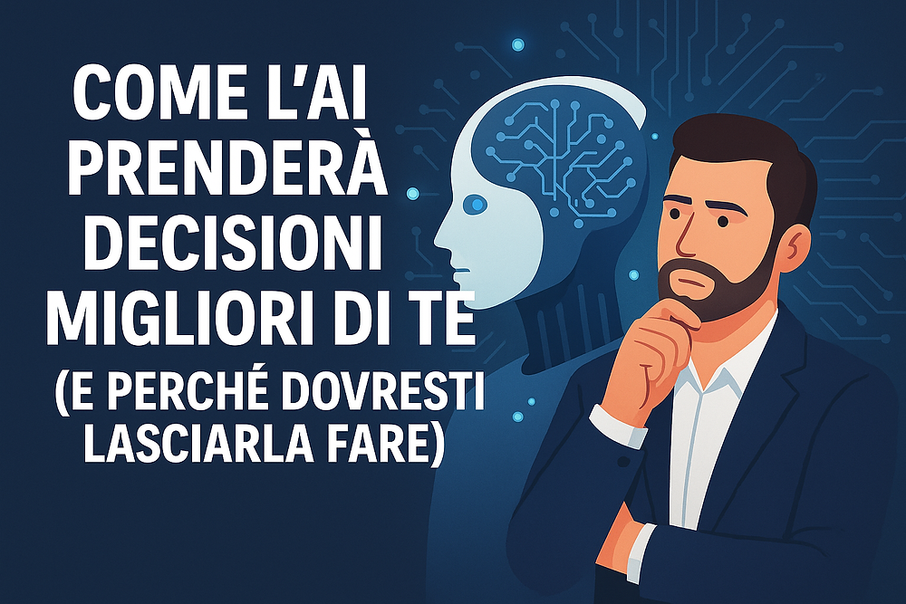 Come l'AI prenderà decisioni migliori di te (e perché dovresti lasciarla fare)