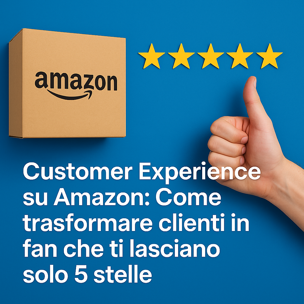 Customer Experience su Amazon: Come trasformare clienti in fan che ti lasciano solo 5 stelle