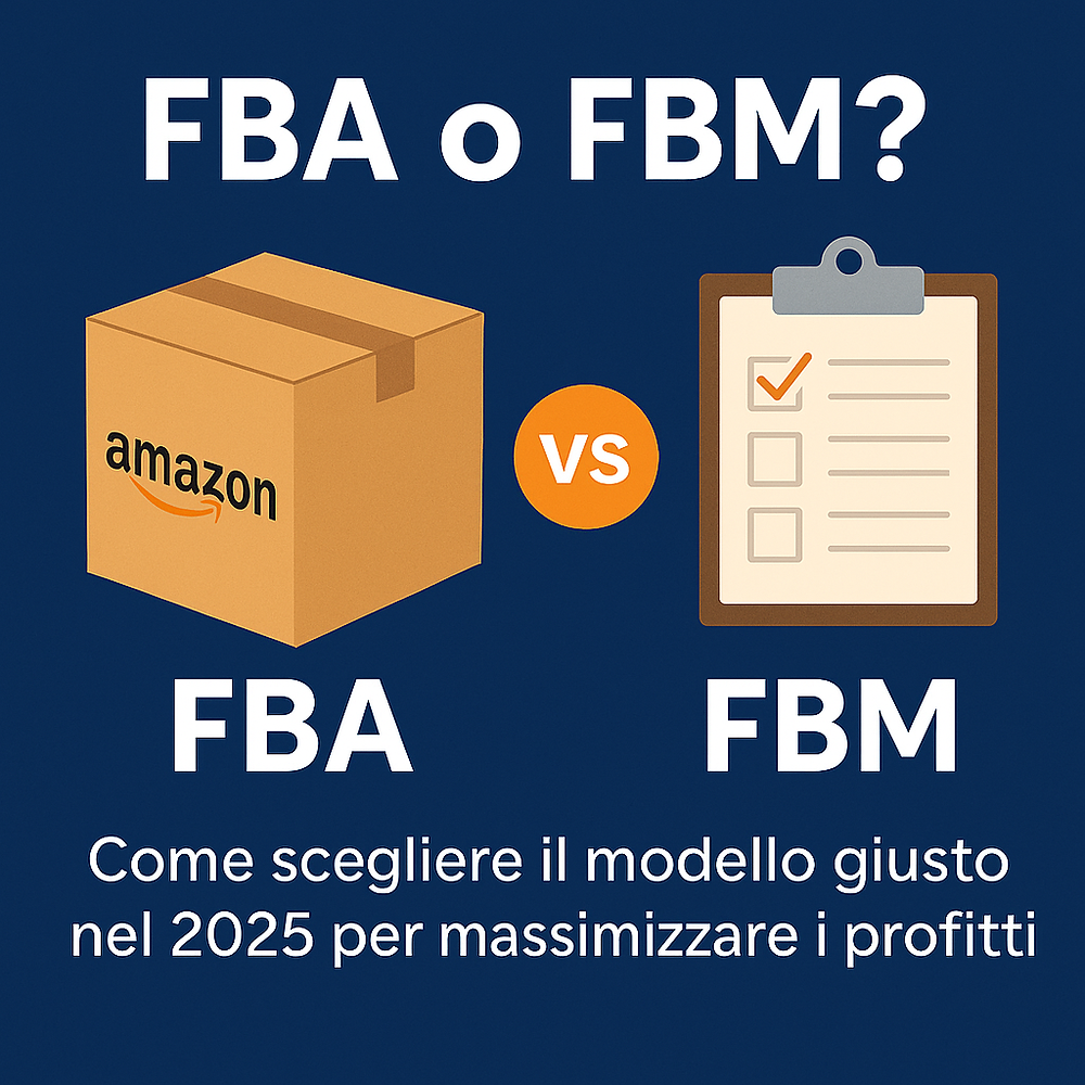 FBA o FBM? Come scegliere il modello giusto nel 2025 per massimizzare i profitti