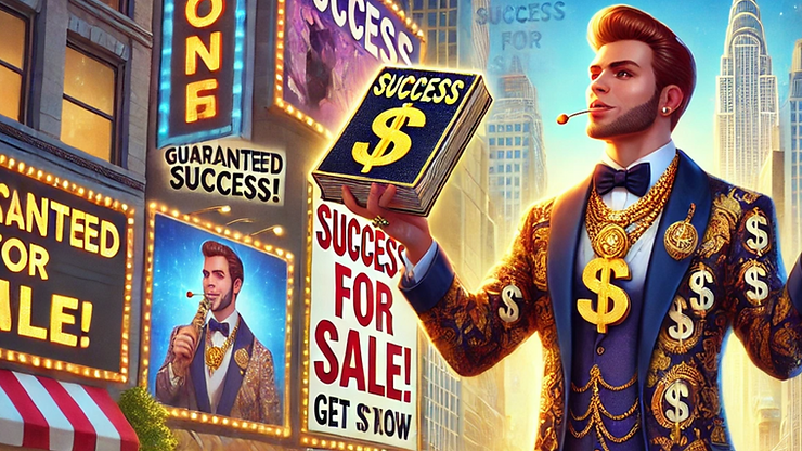 Fuffa Guru, pronto a vendere illusioni senza alcuna base solida
