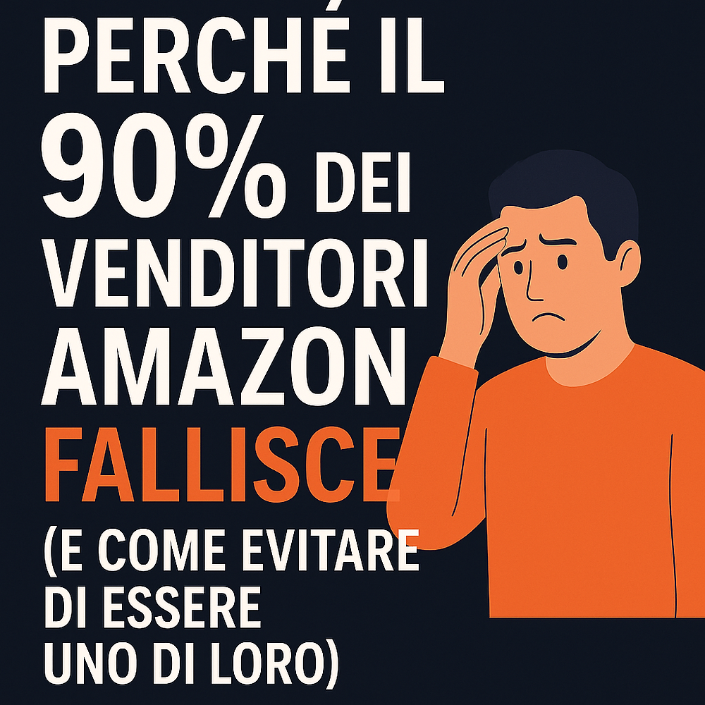 Perché il 90% dei venditori Amazon fallisce (e come evitare di essere uno di loro)